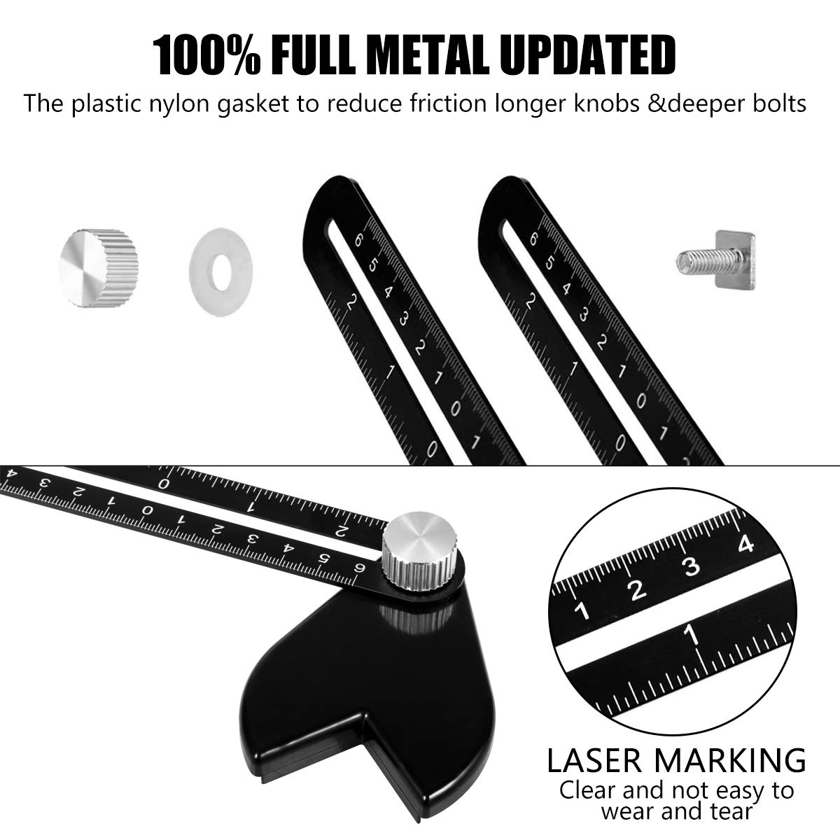 GRT5008--contour gauge with angle ruler set