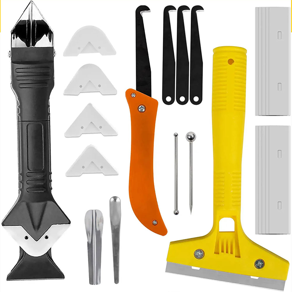 GRT61103 IN 1 SILICONE CAULKING TOOL SETSilicone Caulking ToolsTile